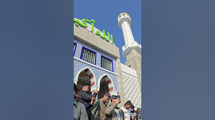 Eid al-Fitr in South Korea Itaewon Mosque #shorts