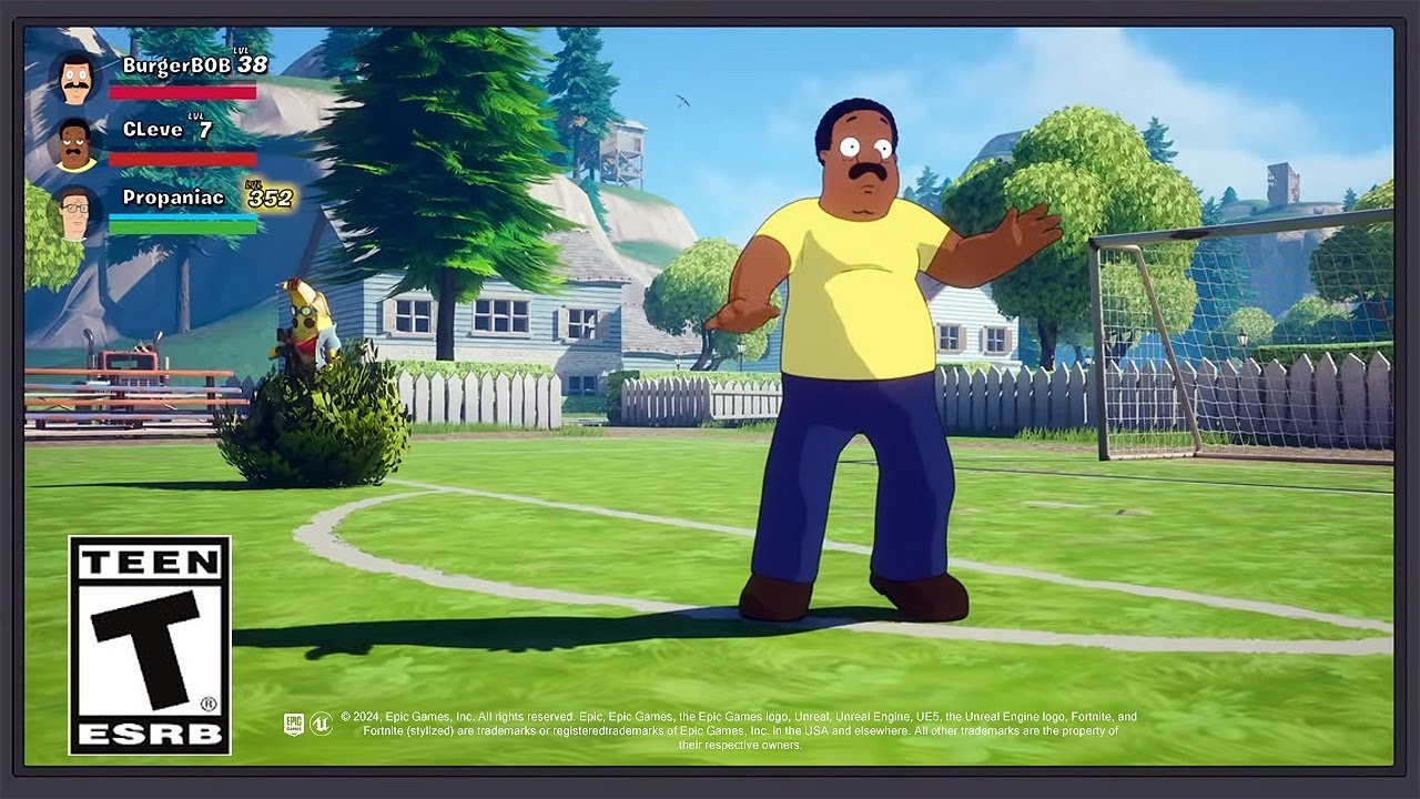 Cleveland Brown, Bob Belcher & Hank Hill Play Fortnite 💀