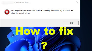 Fix The Application Was Unable to Start Correctly (0xc000007b) | 0xc0000142.Error in Windows 11,10,8