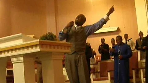 ANTHONY McCULLOUGH singing "ON TIME GOD" at Resurr...