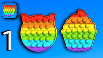 Pop Us - All Levels Gameplay Part 1 Android,ios (Levels 1-10)