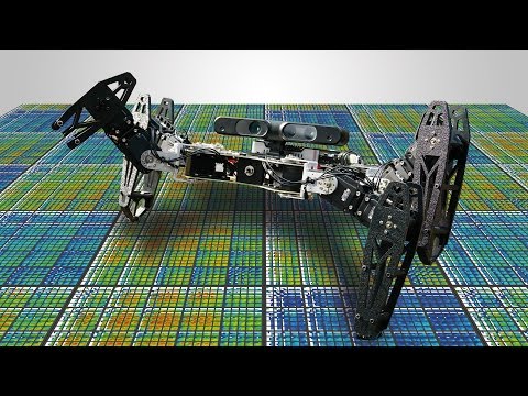 Robots that can adapt like animals (Nature cover article)
