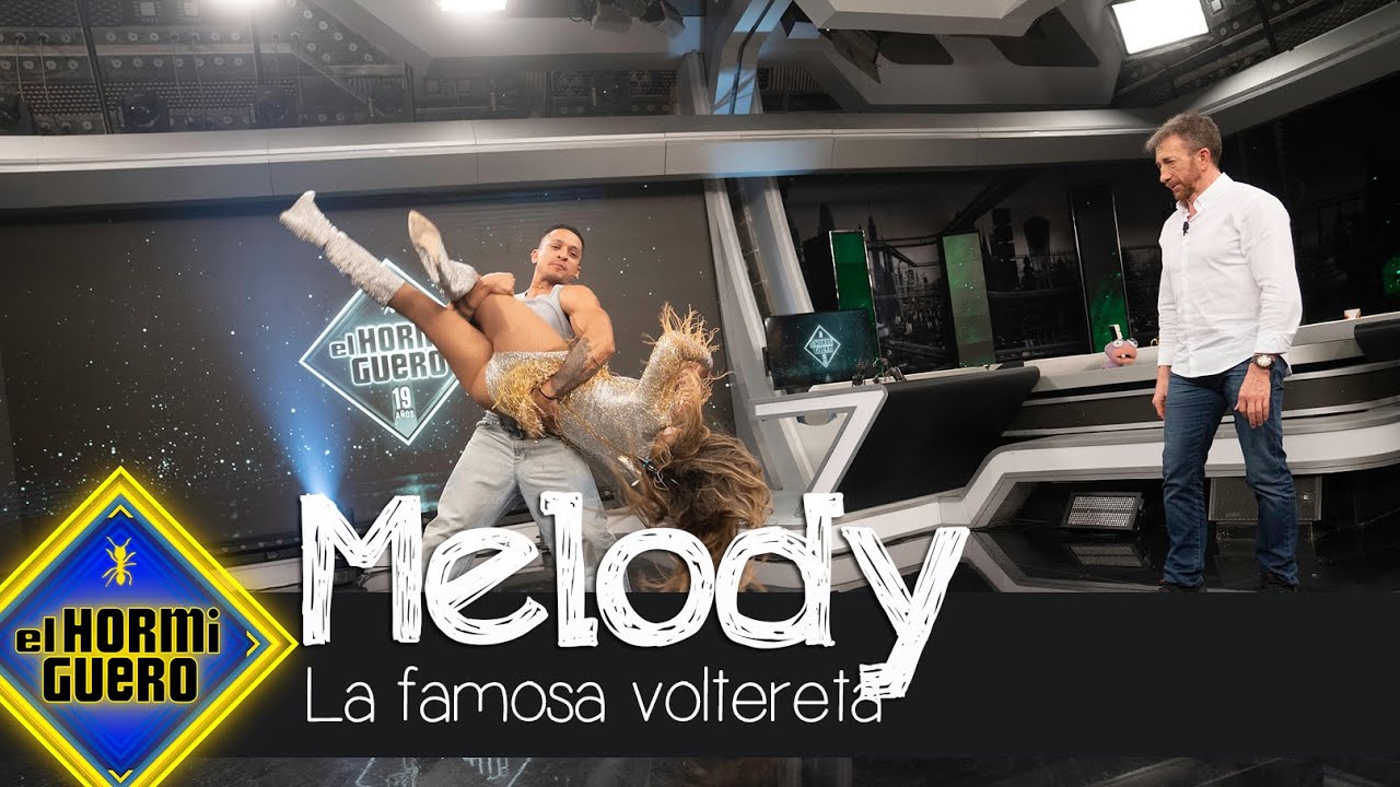 Melody enseña en directo cómo hacer su famosa voltereta - El Hormiguero