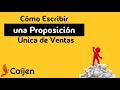 Cómo Escribir una Buena Proposición Única de Ventas para mi Tienda Online - Caijen Español