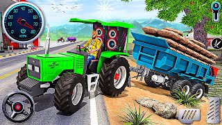 Real Tractor Driving Game 3D - Farming Tractor Simulator | Android Gameplay screenshot 2
