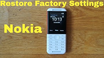 How to Restore Factory Setting in Nokia Easy Trick
