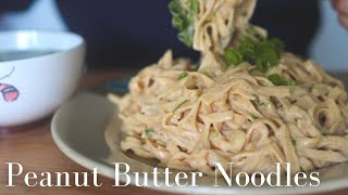 Peanut Butter Noodles |Fujian Ban Mian | Easy, Quick Noodle recipe
