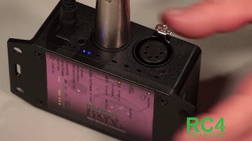 RC4Magic Series 3 - DMXio: Set Low/High DMX Channel Limits