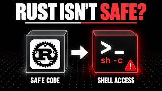 YouTube thumbnail: Even Rust Isn't Safe......