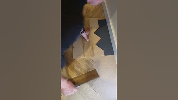 a accurate way, making flooring template. #diy #floor #shorts #howto #life #home #herringbone #f #s