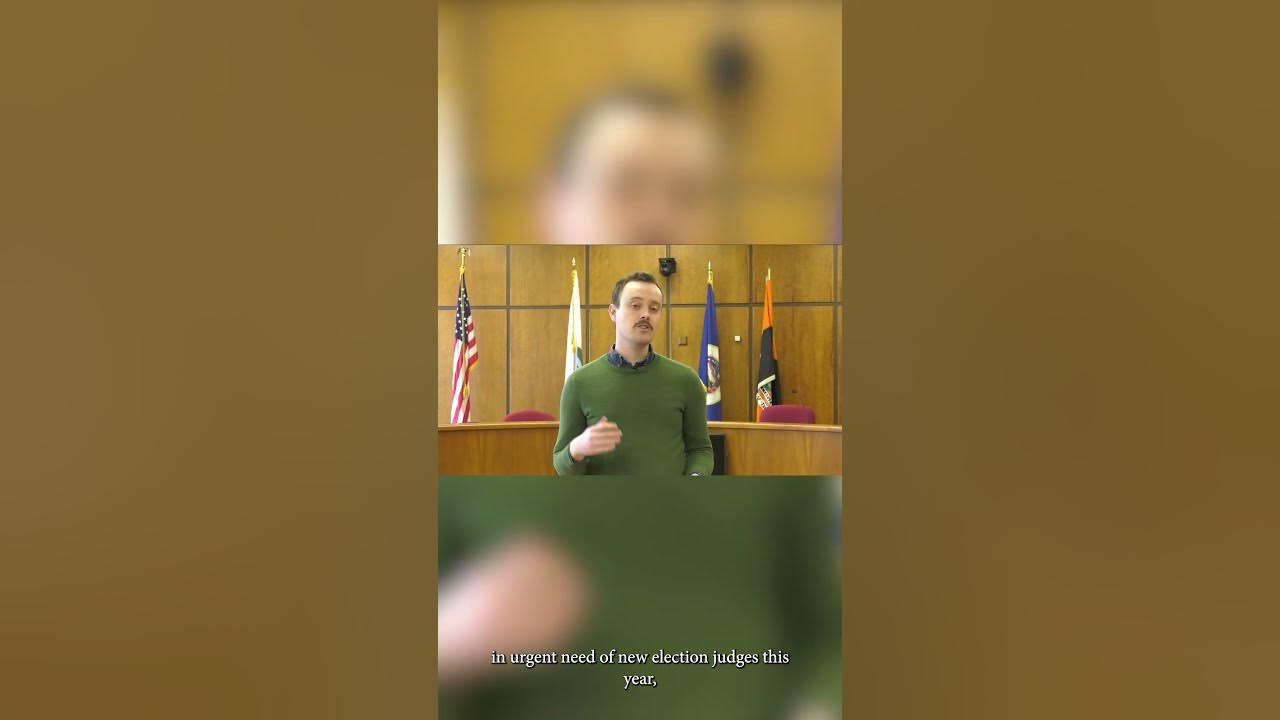 Election Judge PSA 2024 Anoka, MN shorts 2024Election QCTV