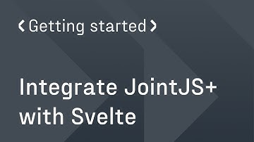 How to integrate JointJS+ with Svelte | JointJS