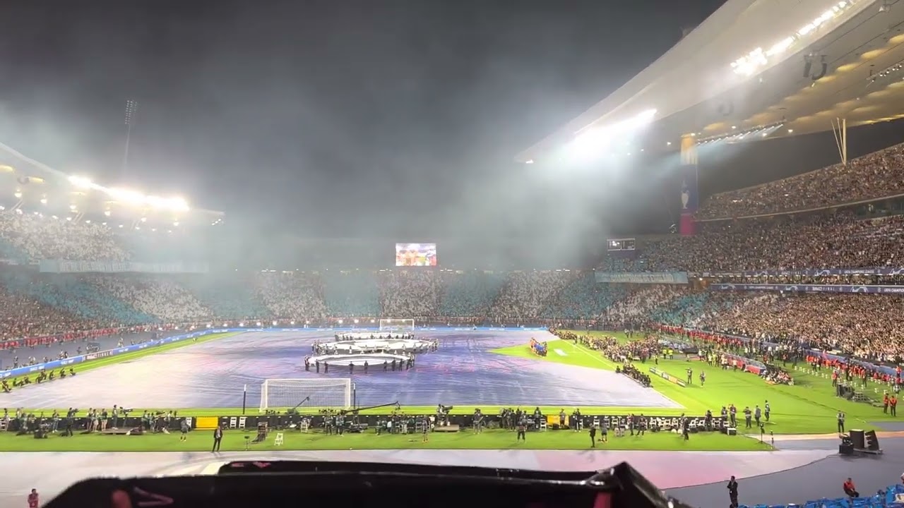 Champions League Anthem Final Istanbul 2023 I Manchester City vs. Inter I  Cityzens Coreo Curva Nord 