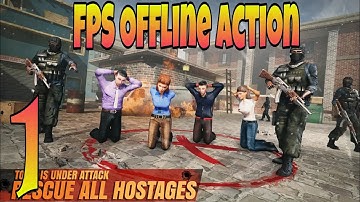 FPS Offline Action Game - FPS Commando Game 2021 Gameplay Android Part 1