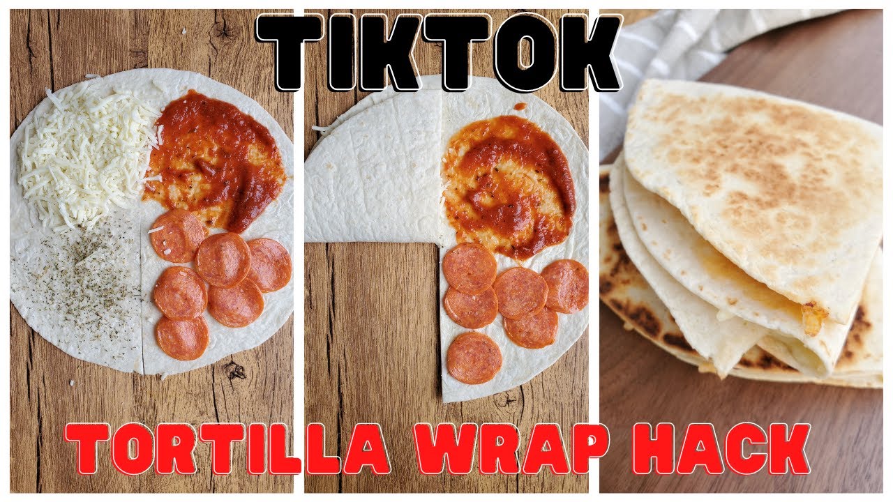 TikTok Tortilla Wrap Hack l Makes Perfect Sandwiches Every Time! YouTube