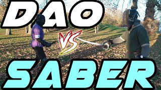 Dao vs Saber (Friendly sparring)