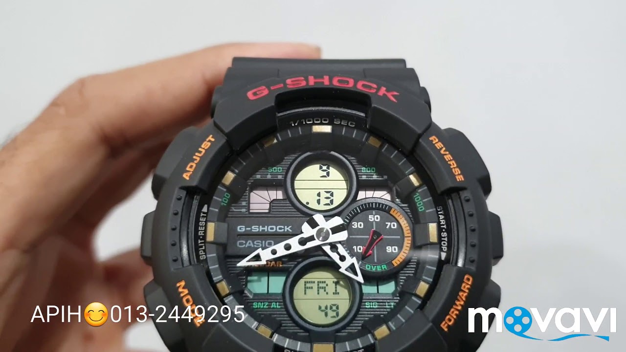 jam g shock ga 140
