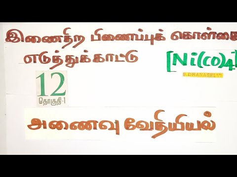 [Ni(CO)4]/எடுத்துக்காட்டு 1/இணைதிற பிணைப்பு கொள்கை/அணைவு வேதியியல்