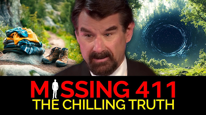 David Paulides – MISSING 411 Why Are Highly Intelligent People Vanishing?