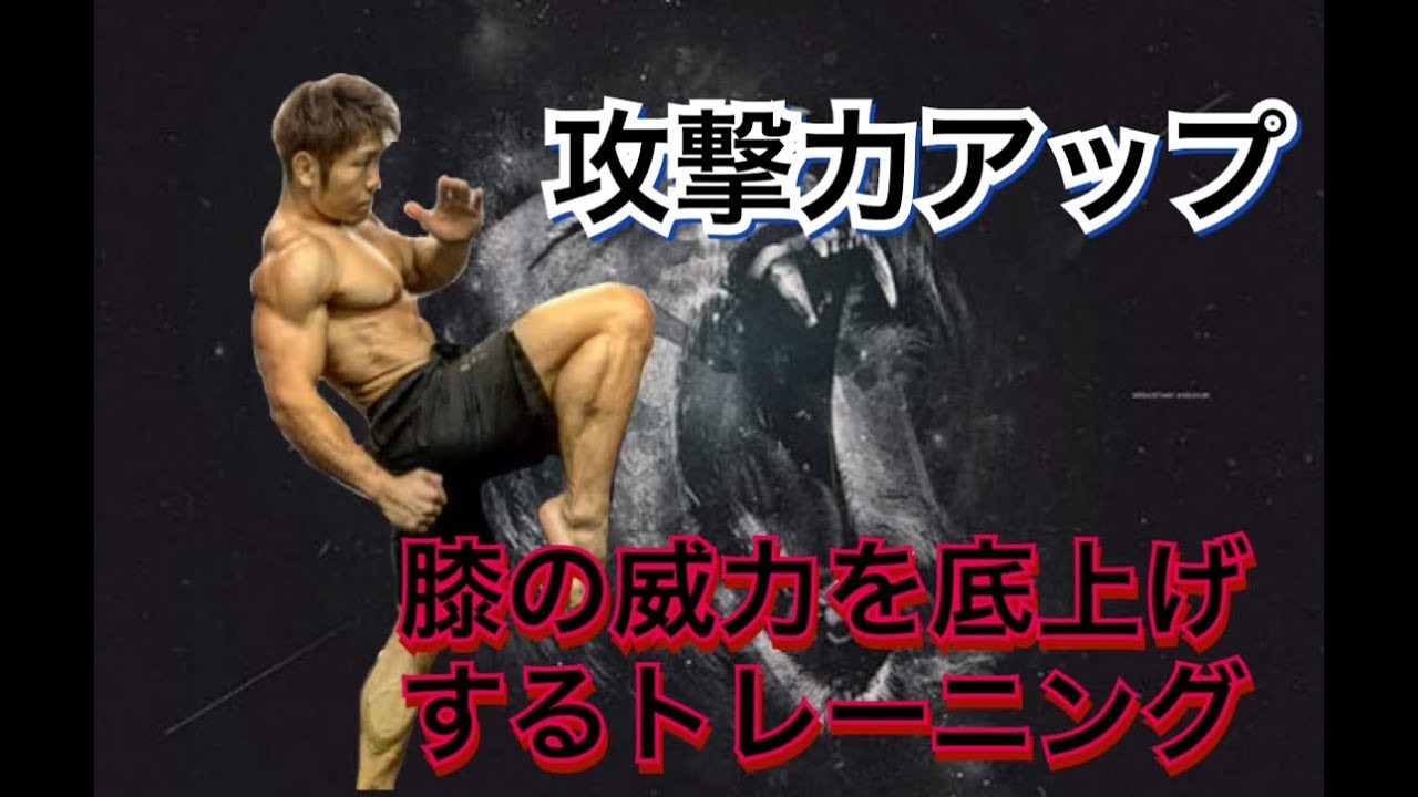 膝蹴りの威力を爆上げする‼