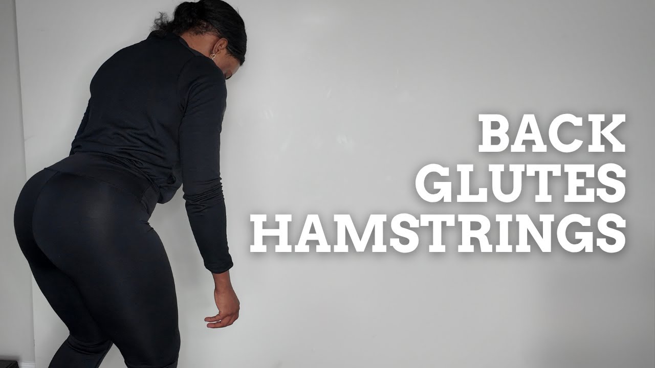 At Home BACK, GLUTES & HAMSTRINGS Workout - YouTube