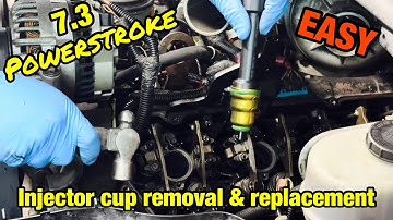 7.3 Injector cup Removal and install….ITS EASY