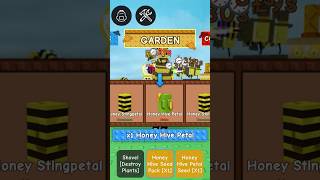 Grow a Garden Roblox : Honey Hive Petal Seed #youtube #youtuber #roblox #growagarden