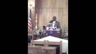 Unveiling of a deceased pastor chair