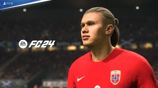 (PS5) EA FC 24 | GERMANY VS NORWAY | INTERNATIONAL FRIENDLY | FULL MATCH | 4K 60