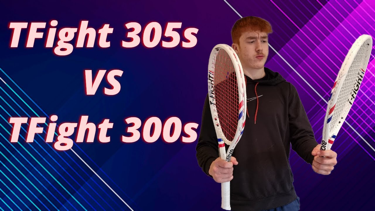 Comparing the Tecnifibre T-Fight 305s and Tecnifibre T-Fight 300s