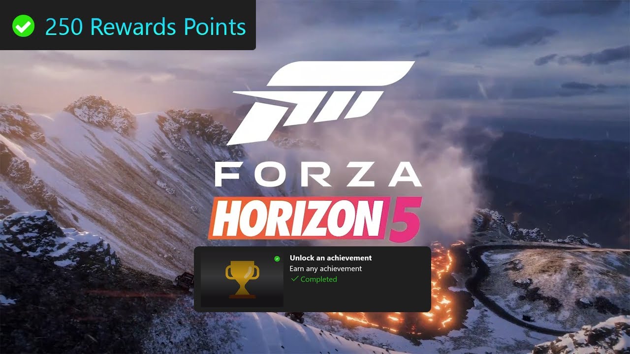 Forza Horizon 5 Bonus Punch Card Rewards Guide for Microsoft Rewards on Xbox - Earn an Achievement