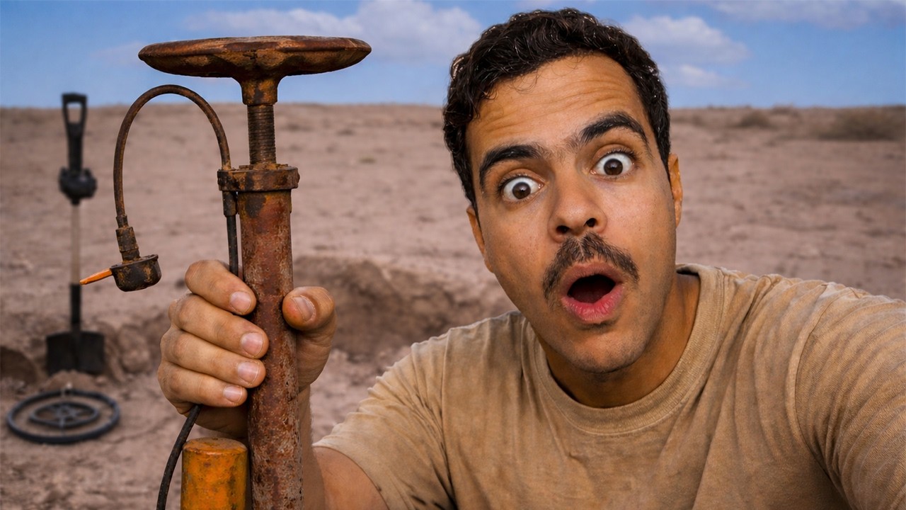 الجهاز كشف اشياء ماتوقعت القاها في الشعيب !😱