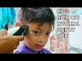 kids haircut tutorial step by step