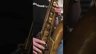 #Short Can you identify this jazz mode on sax?