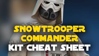 A 3v3 Powerhouse? Snowtrooper Commander Kit Reveal | SWGOH