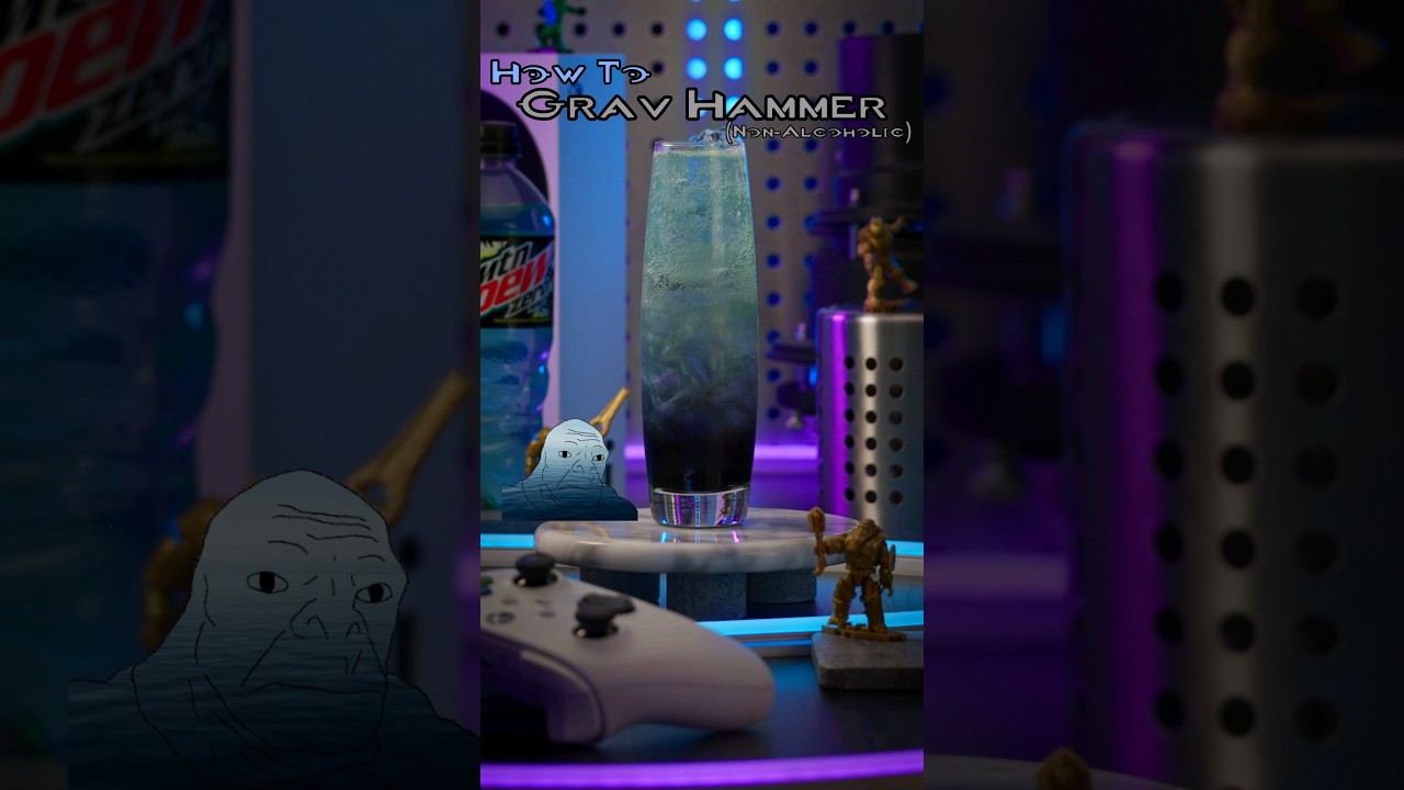 How To Make The Gravity Hammer | Halo Mocktail 