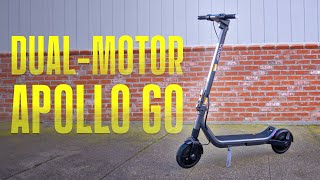 New 2024 Apollo Go: DualMotor scooter rides like a mini Apollo Pro