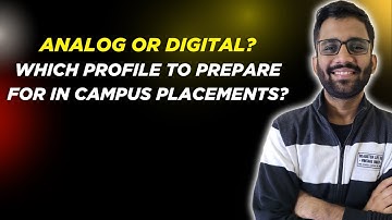 🔥Analog or Digital? || VLSI Placements || PrepFusion