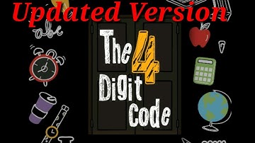 Escape Rooms The Four Digits Code Game Update Version 1 To 20 All Answers#Sartajgaming