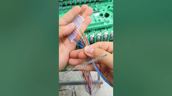 Fiber Optic Splice Protector #fiber #fibersplicing #heatshrink #splicer