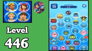 Bubble match connect puzzle level  446 solution and walkthrough for gameplay  screenshot 3