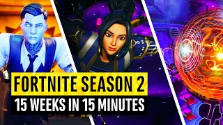 Fortnite Season 2 | Watch Before The Live Event | 15 weeks in 15 minutes