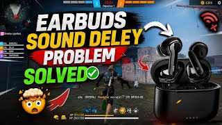 Bluetooth Headphones Free Fire Sound Problem 🤫🔥| Free Fire Late Sound Problem Solve ( 100% Working )