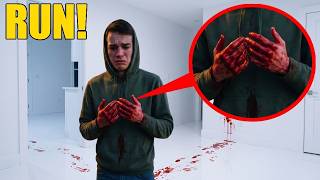 If you ever see Blood on your Friends Hands, DO NOT HELP HIM! (He did something BAD!)