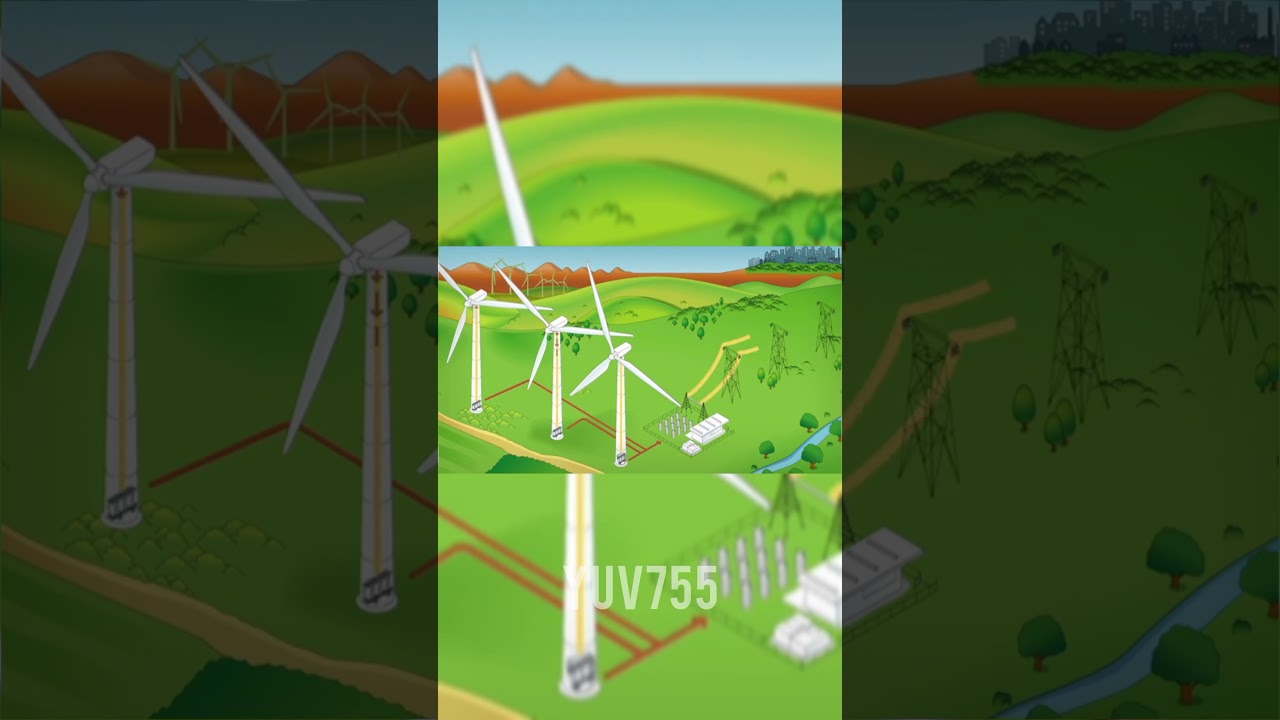 How Wind Turbine Works in Hindi 🤔 | How it Produce Electricity | 