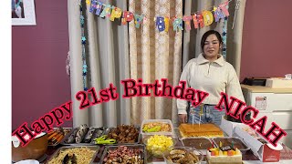 NICAH's 21st BIRTHDAY/MY FIRST BORN