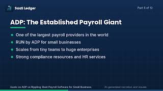 Gusto vs ADP vs Rippling: Best Payroll Software for Small Business