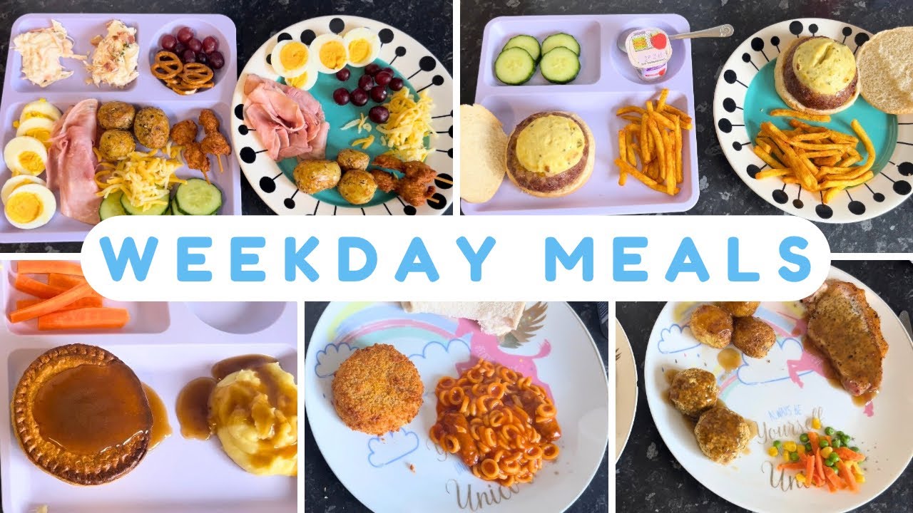 UK MEALS OF THE WEEK|EASY FAMILY DINNERS|Talia Elizabeth