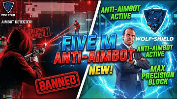 Anti Aimbot (redEngine, Eulen, HX, TZ and more) | Wolf-Shield | Advanced Anti Cheat FiveM