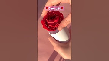 DIY paper rose 🌹